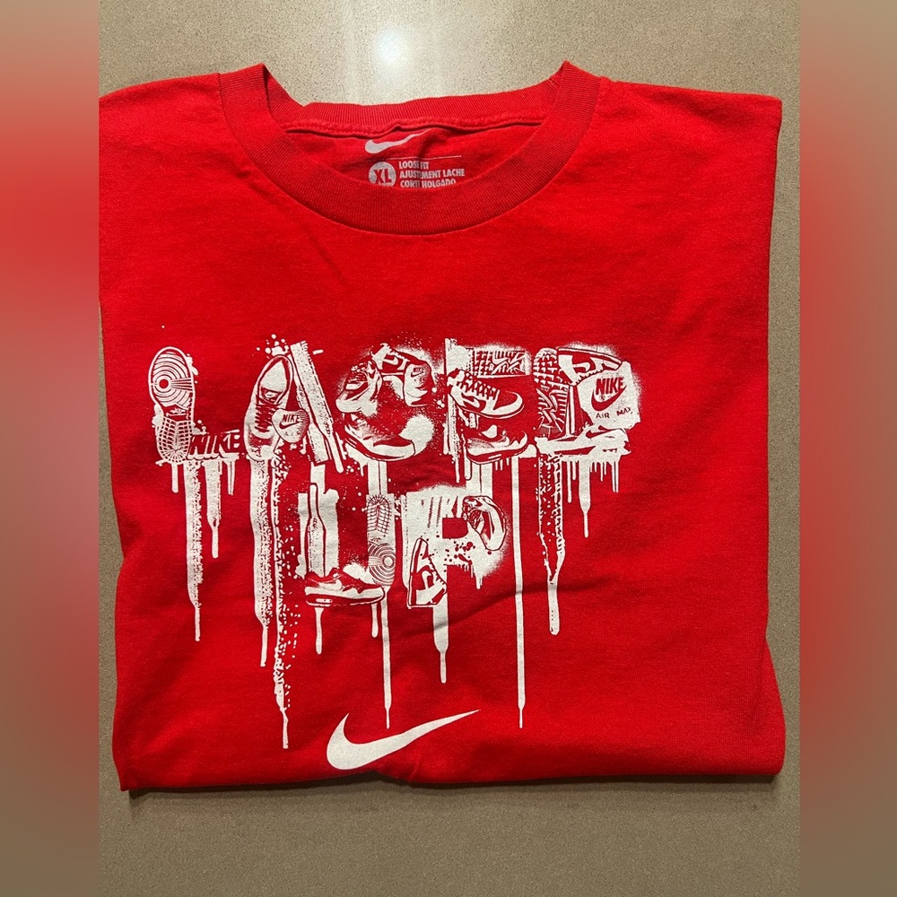 Nike Graphic Tee “Laced Up”